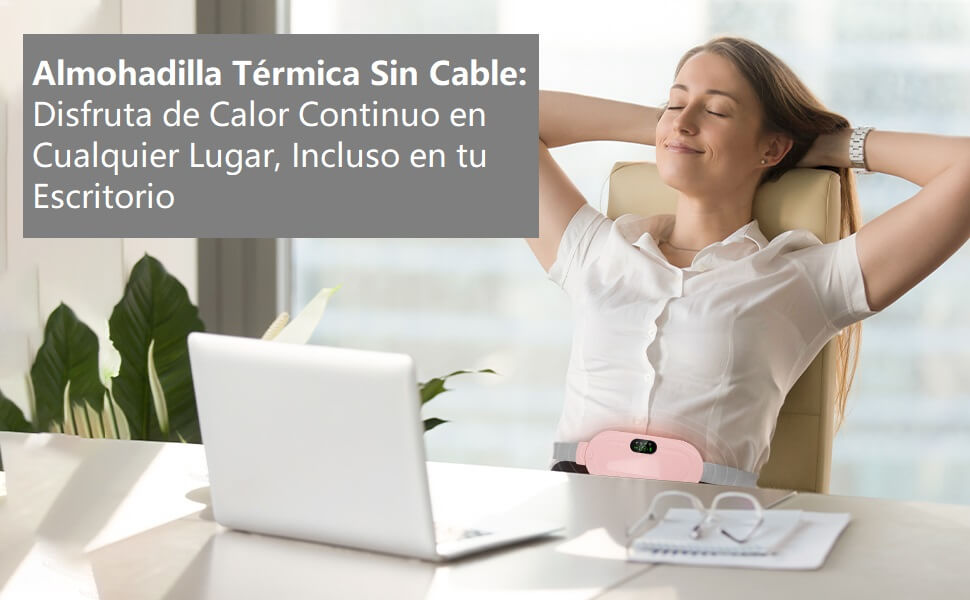 Cólico Calm - Cinturón Térmico con Masaje para Cólicos Menstruales